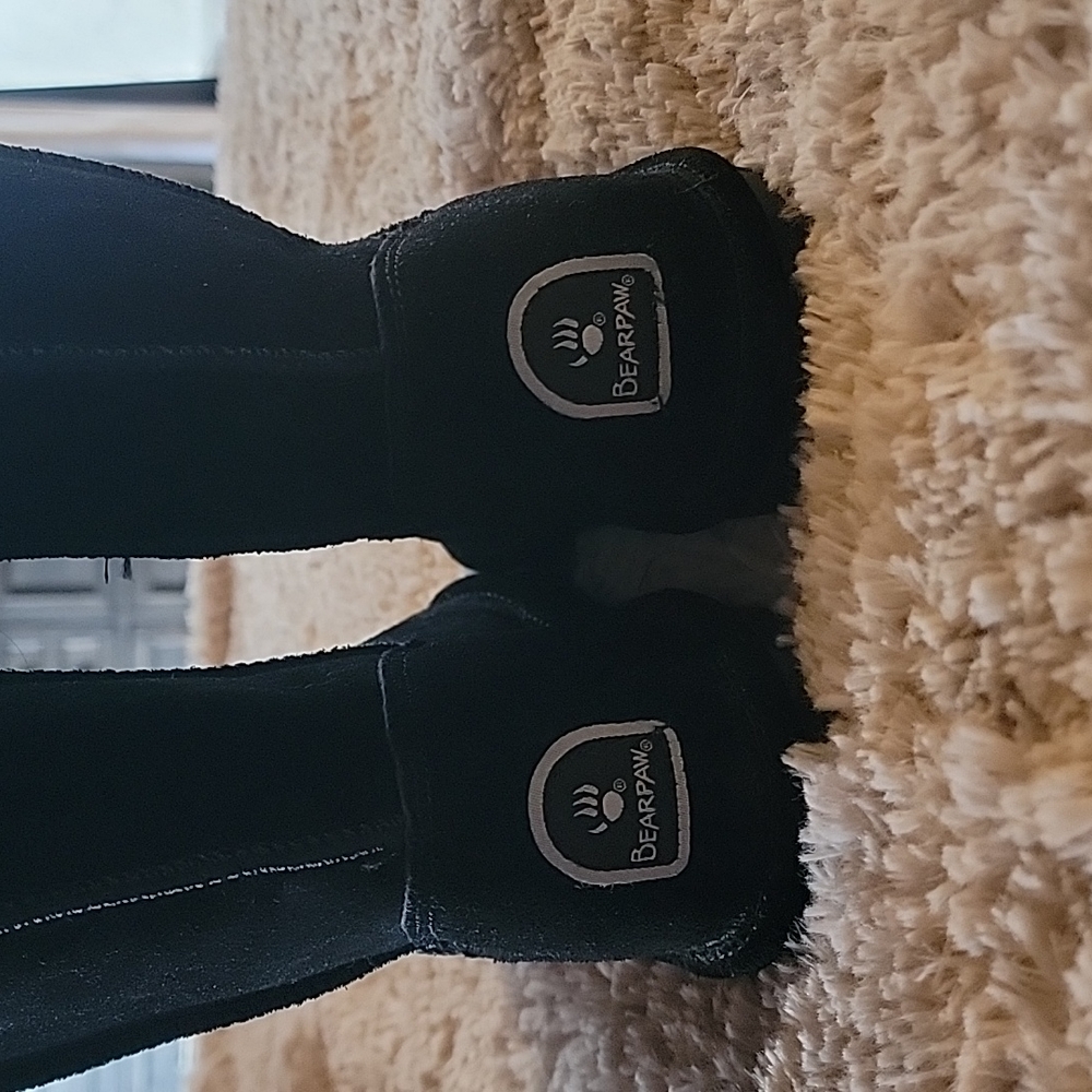 Bearpaw boots.
